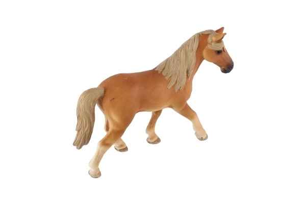 Koń domowy kasztanowy plastik 13cm w worku