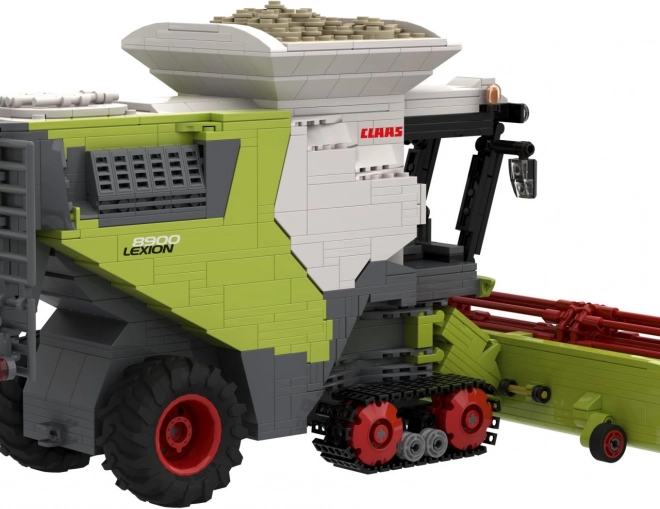 Zestaw konstrukcyjny Brixies Plus Claas Lexion 8900 Terra Trac z przyczepą