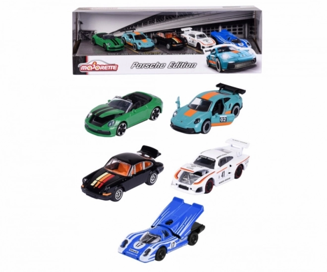 Majorette Porsche Motorsport Zestaw Prezentowy 5 szt.