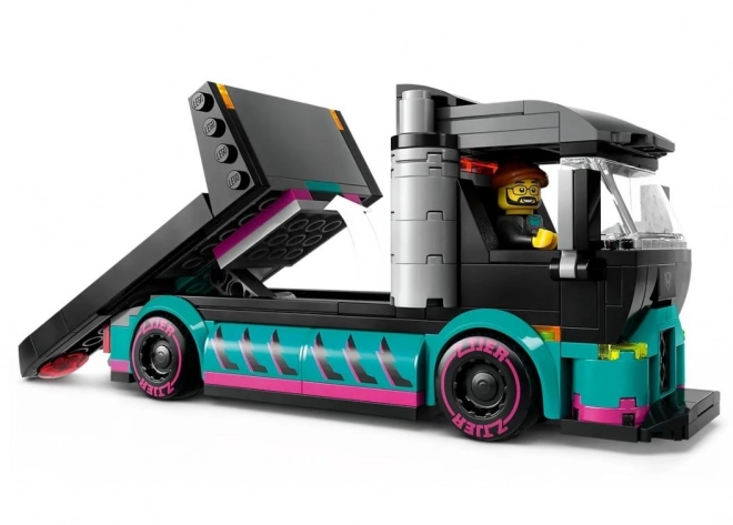 LEGO® City 60406 Ciężarówka z samochodem wyścigowym