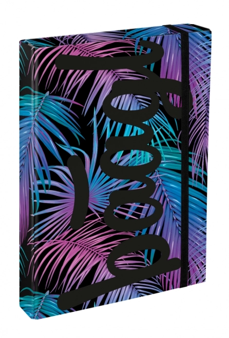 BAAGL Teczki na zeszyty szkolne A4 Jumbo Palm