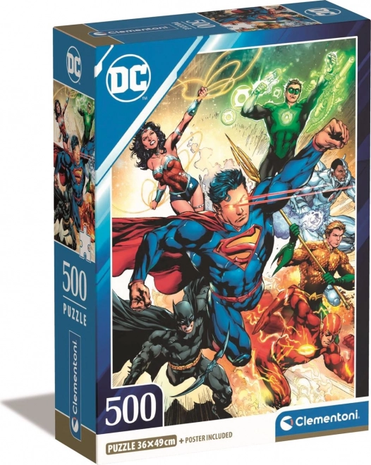 Puzzle 500 elementów DC Comics