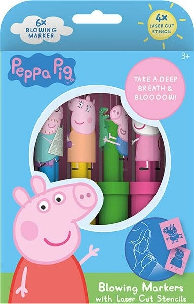 JIRI MODELS Foukacze fixy Świnka Peppa