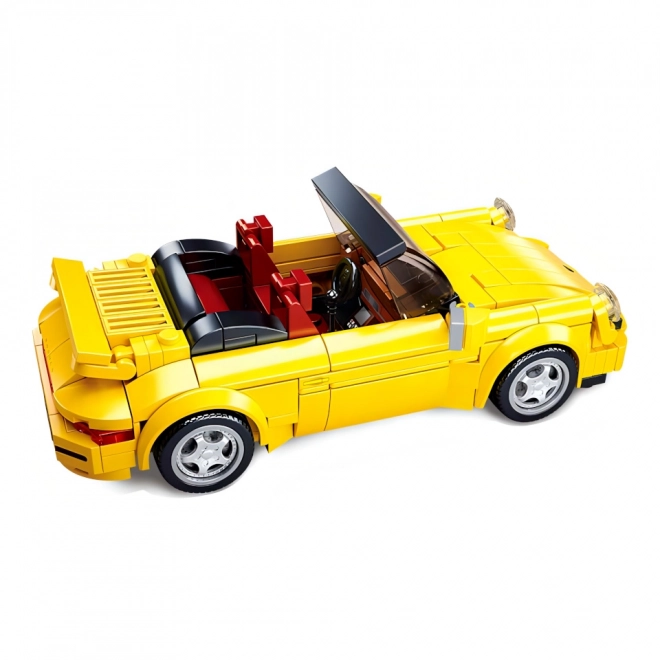 Żółty samochód sportowy Sluban ModelBricks