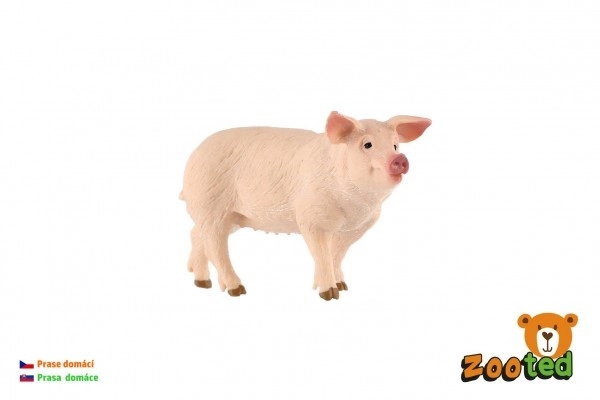 Świnka domowa zooted plastik 10cm w woreczku