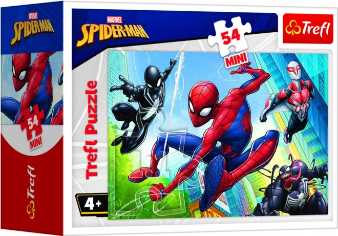 Minipuzzle Spiderman 54 elementów