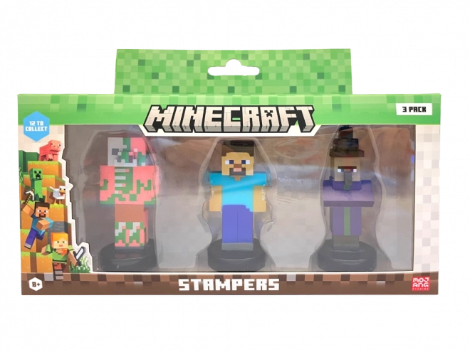 Minecraft pieczątki 3 pak