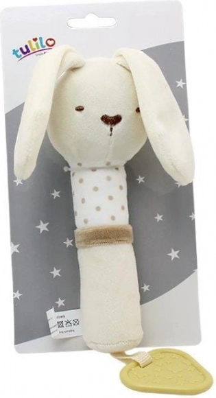 Pluszowy króliczek z dźwiękiem 17 cm