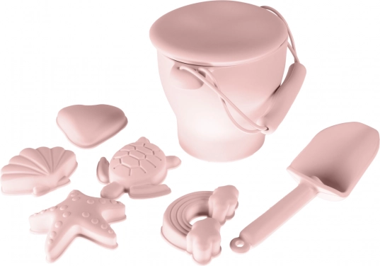 Silikonowy zestaw do piasku, Old Pink