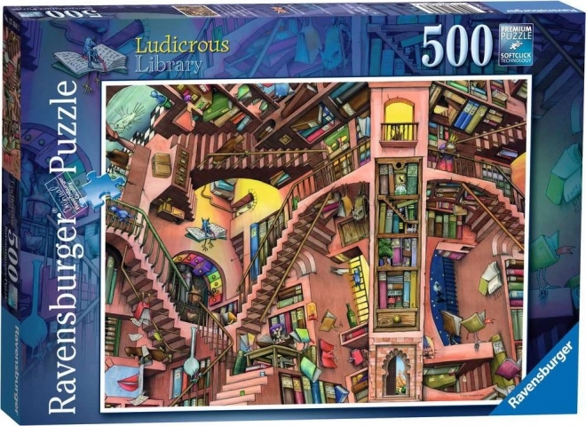 Puzzle Absurdna Biblioteka 500 elementów