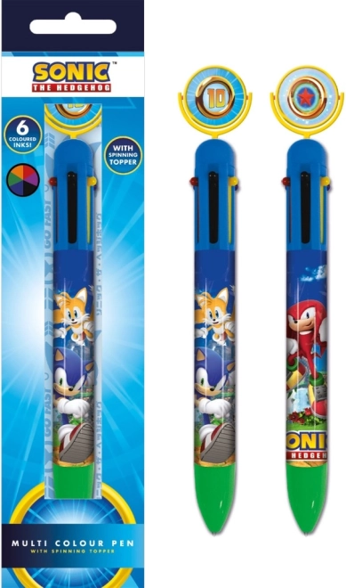 długopis z motywem SONIC, 6 kolorów
