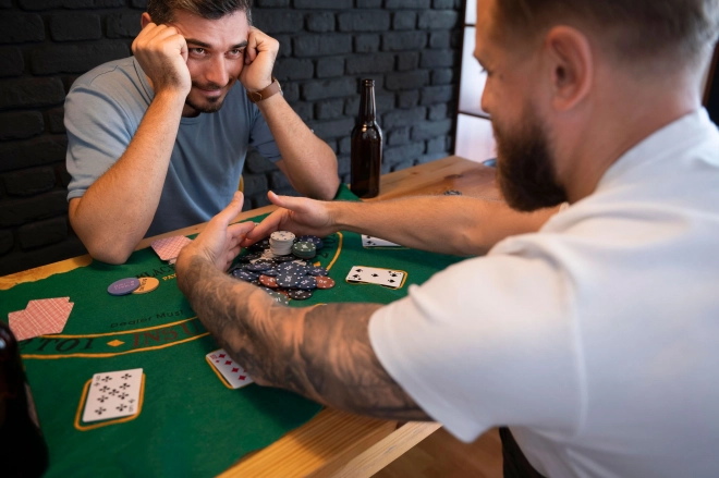 Zestaw Pokerowy Blackjack 300 żetonów 2 talie kart Mata do gry Zamykane etui do noszenia