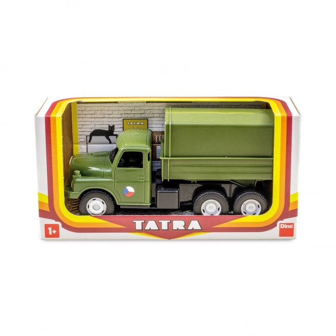 Wojskowe auto Tatra 148 - khaki ciężarówka