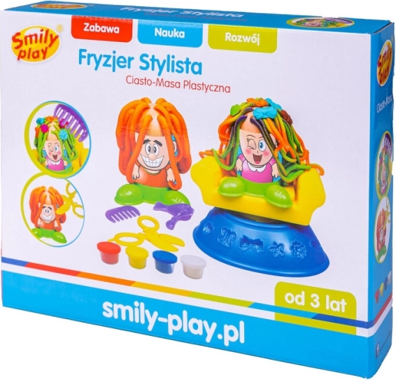 Smily Play plastelina fryzjerski zestaw Stylista