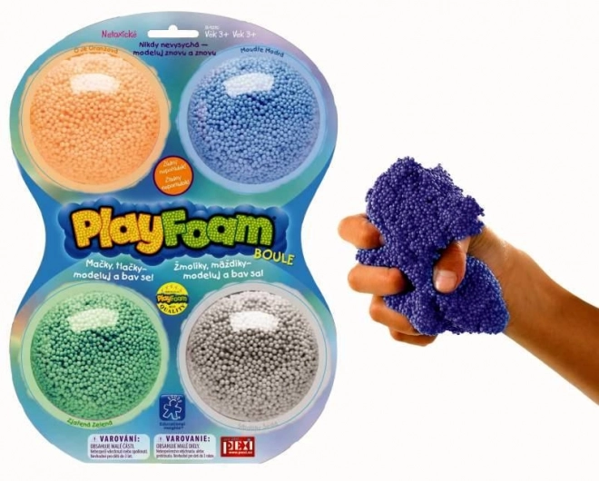 Piankolina PlayFoam - chłopięce kolory 4pak