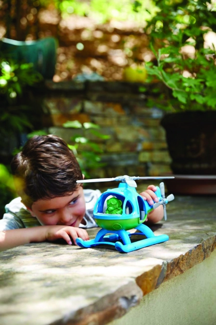 Zielony Helikopter Green Toys