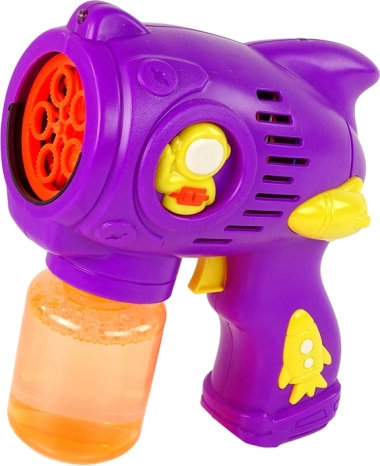 Fioletowy pistolet zabawowy