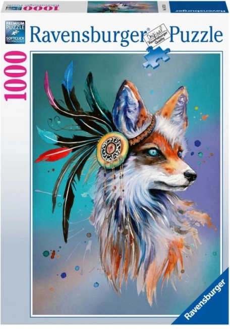 Ravensburger puzzle lisica duch 1000 elementów