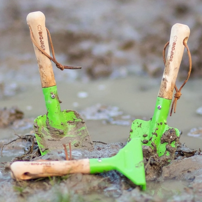 Bigjigs Toys Ręczne narzędzia do ogrodu