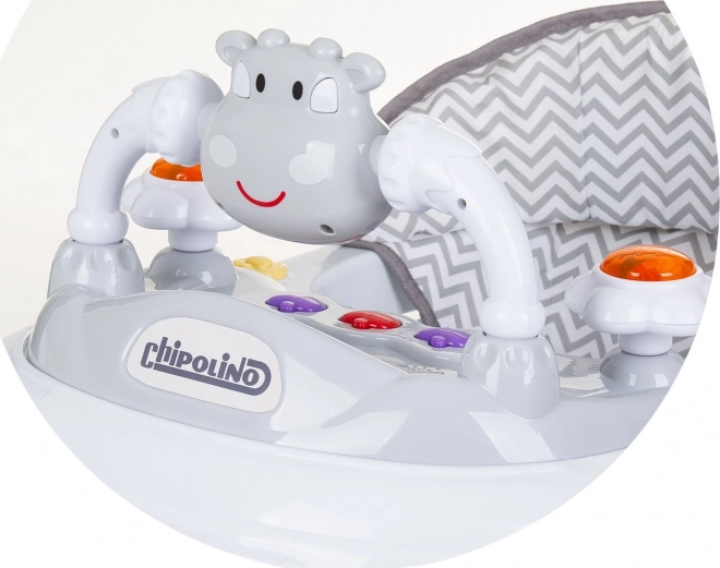 CHIPOLINO Chodzik interaktywny Little Cow – szary