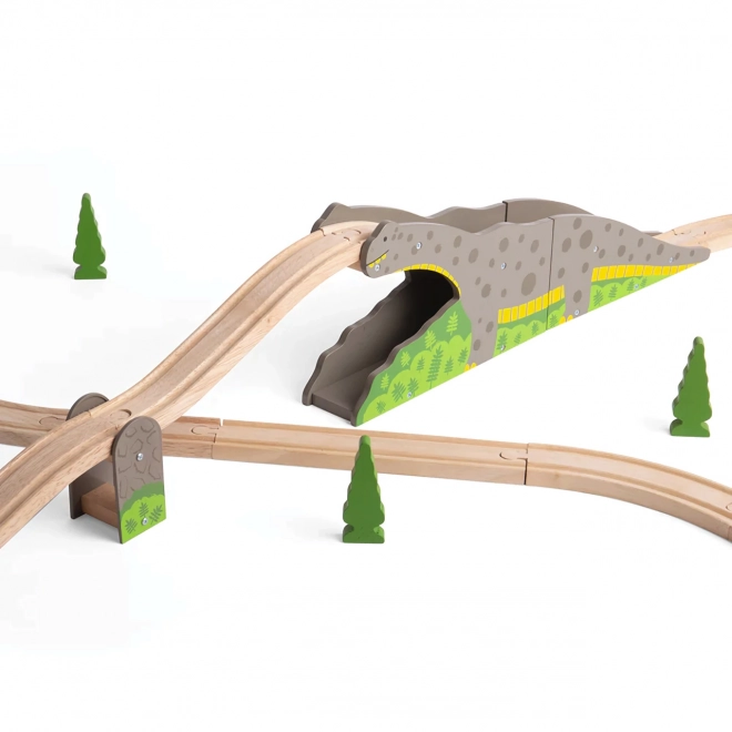 Bigjigs Rail Dinozaurzy most