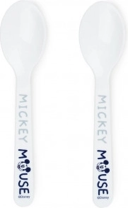 Zestaw dziecięcych łyżeczek Mickey z etui podróżnym