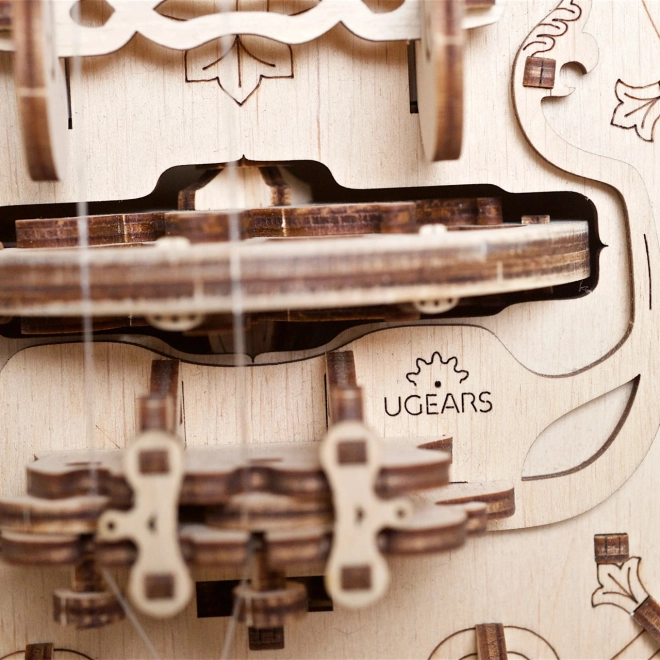 Ugears 3D drewniane mechaniczne puzzle Hurdy-Gurdy