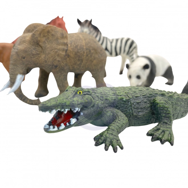 Figurki Safari i mata do zabawy Woopie