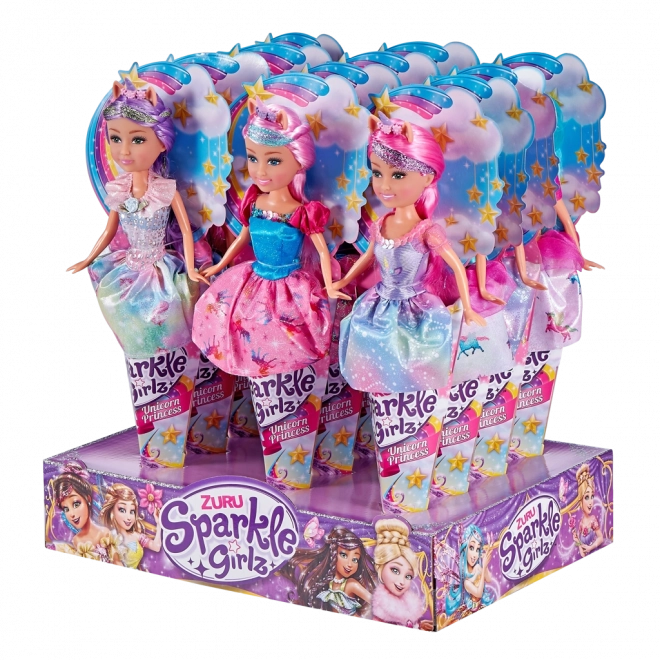 Wróżka jednorożec Sparkle Girlz w rożku
