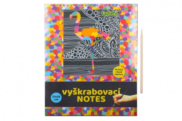 Notatnik do drapania 10 arkuszy