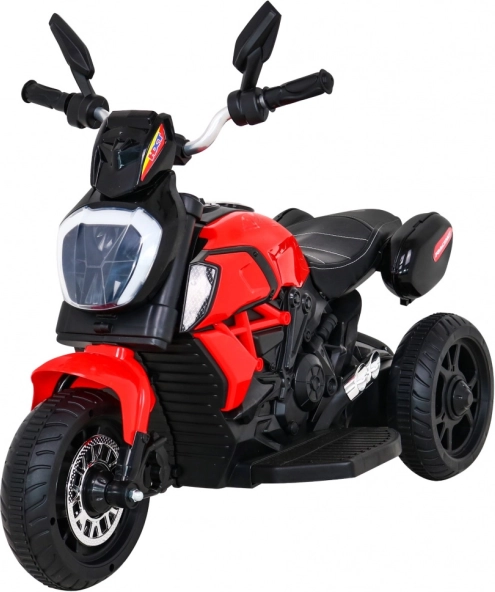 Dziecięcy motocykl elektryczny Fast Tourist – Czerwony