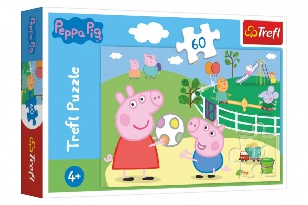 Puzzle - Świnka Peppa 60 Elementów