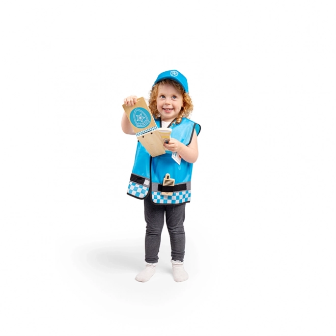 Bigjigs Toys Kostium policjant