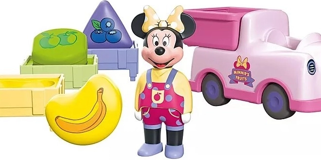 Zestaw figurek JUNIOR & Disney Mickey Mouse i sortownik owoców
