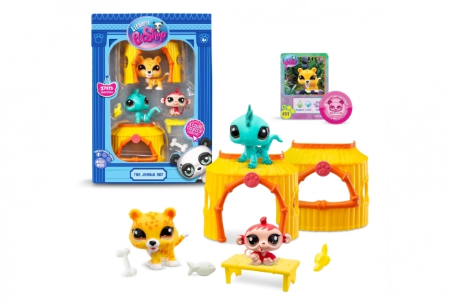 Figurki Littlest Pet Shop Dżungla