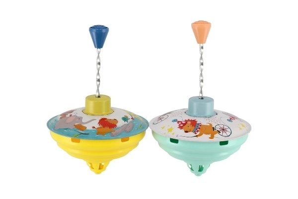 Wirowka średnica 12cm metalowa 2 kolory 6 sztuk w pudełku