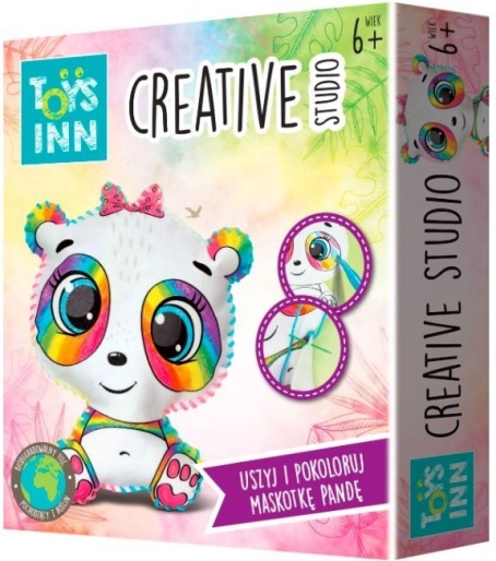 Zestaw do szycia i kolorowania pandy Creative Studio