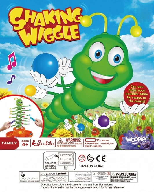 Tańcząca stonoga - gra zręczności Woopie