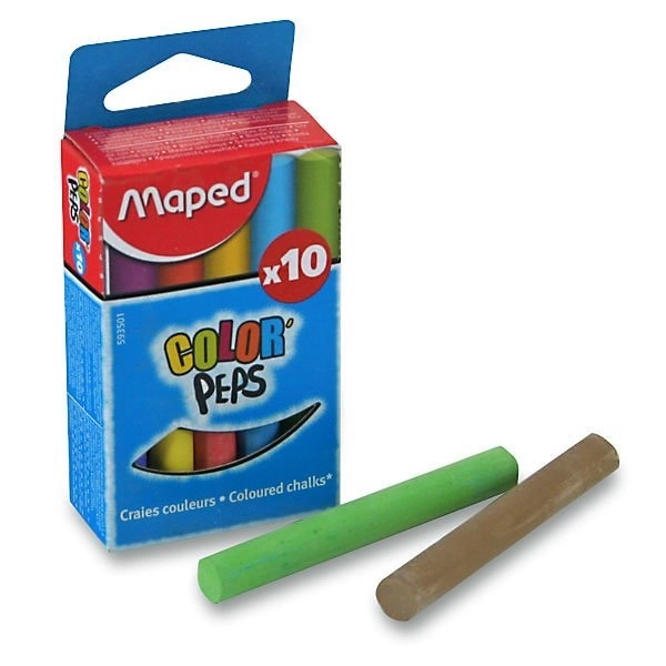 Kolorowe kredy Maped 10 szt.