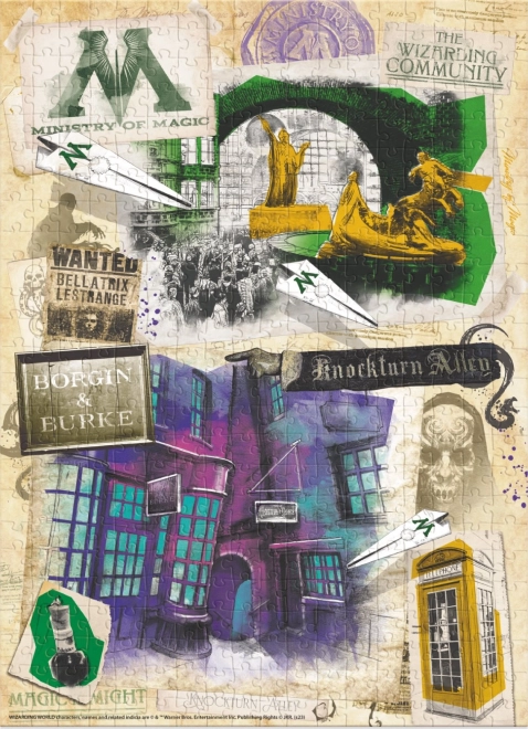 DODO Puzzle Harry Potter: Ministerstwo Magii 450 elementów