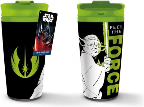 Kubek turystyczny Yoda – Feel the Force