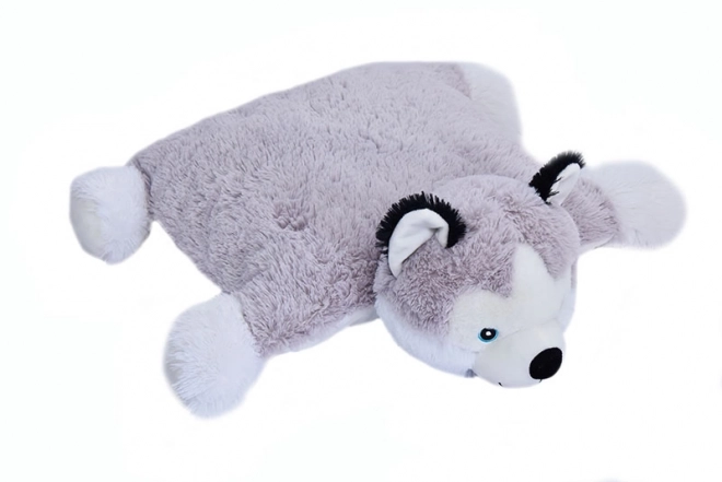 Pluszowa poduszka - husky