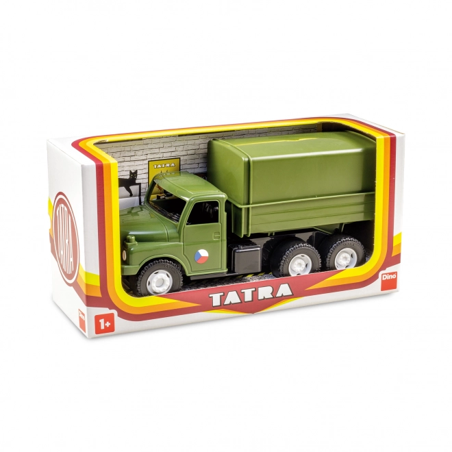 Wojskowe auto Tatra 148 - khaki ciężarówka