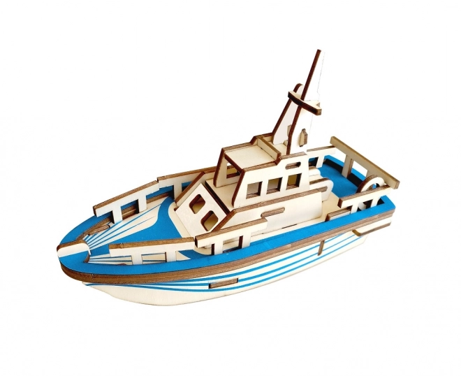 Drewniana łódź 3D puzzle