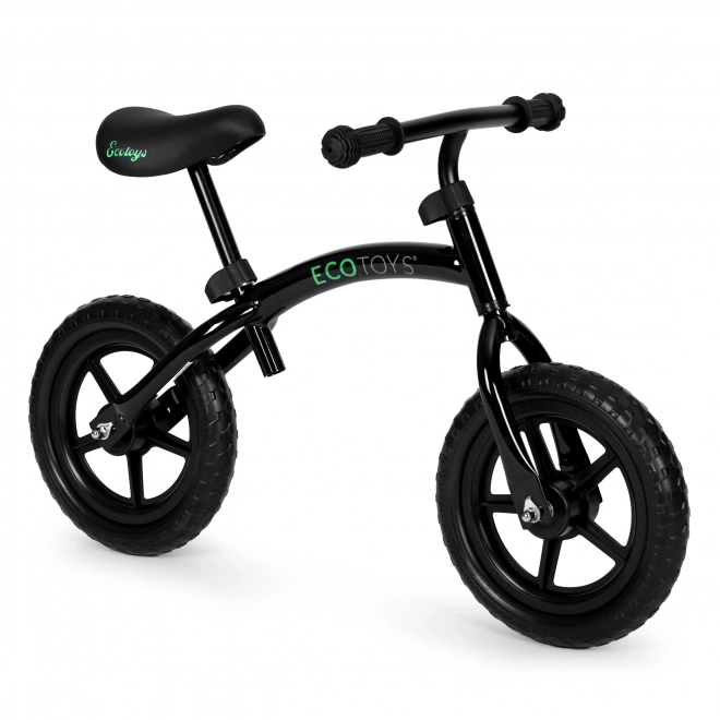 Dziecięcy rowerek biegowy ECOTOYS, czarny