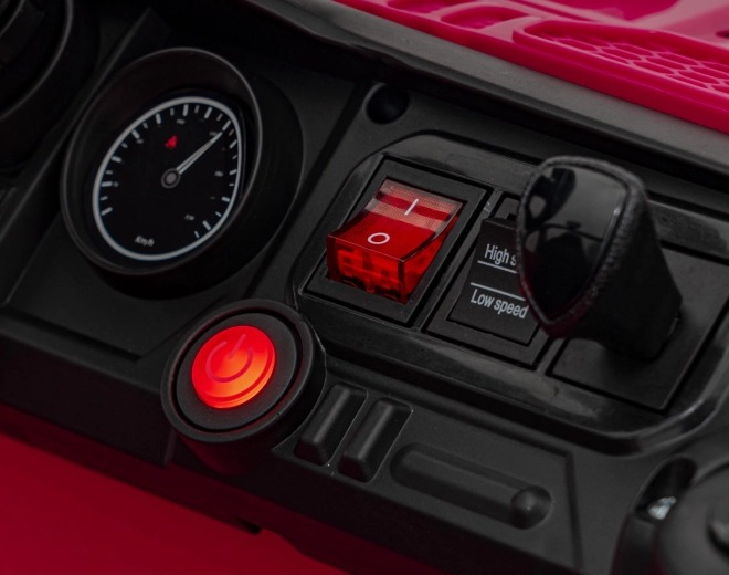 Off Road różowy dziecięcy samochód elektryczny
