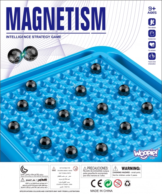 Magnetyczne kulki Woopie gra planszowa