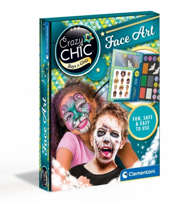 Crazy Chic - Zestaw do malowania twarzy dla dzieci
