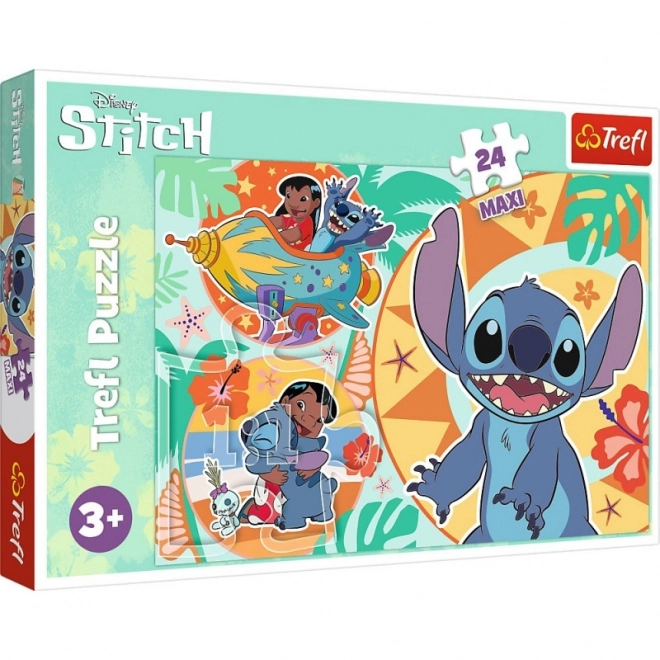 Puzzle Lilo & Stitch dla dzieci, 24 elementy
