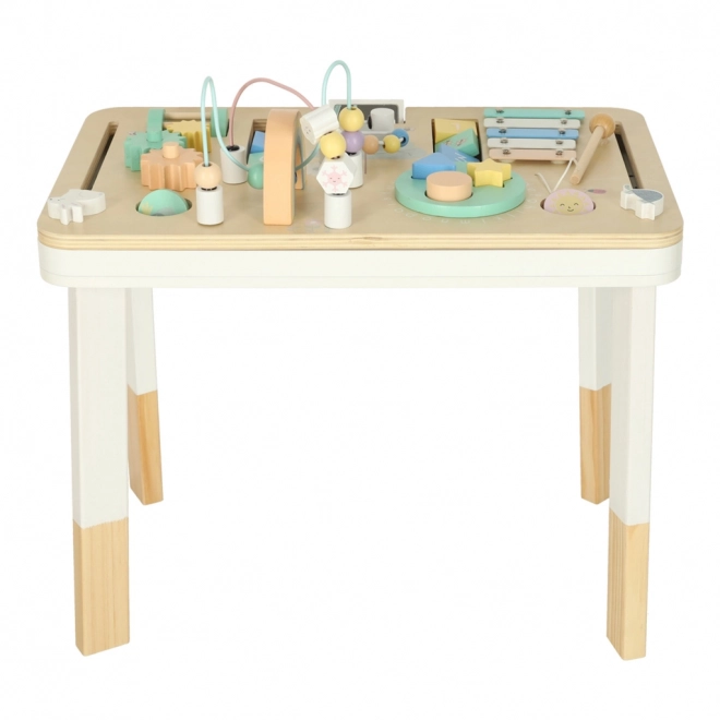 Drewniany Stolik Montessori dla Dzieci Lulilo